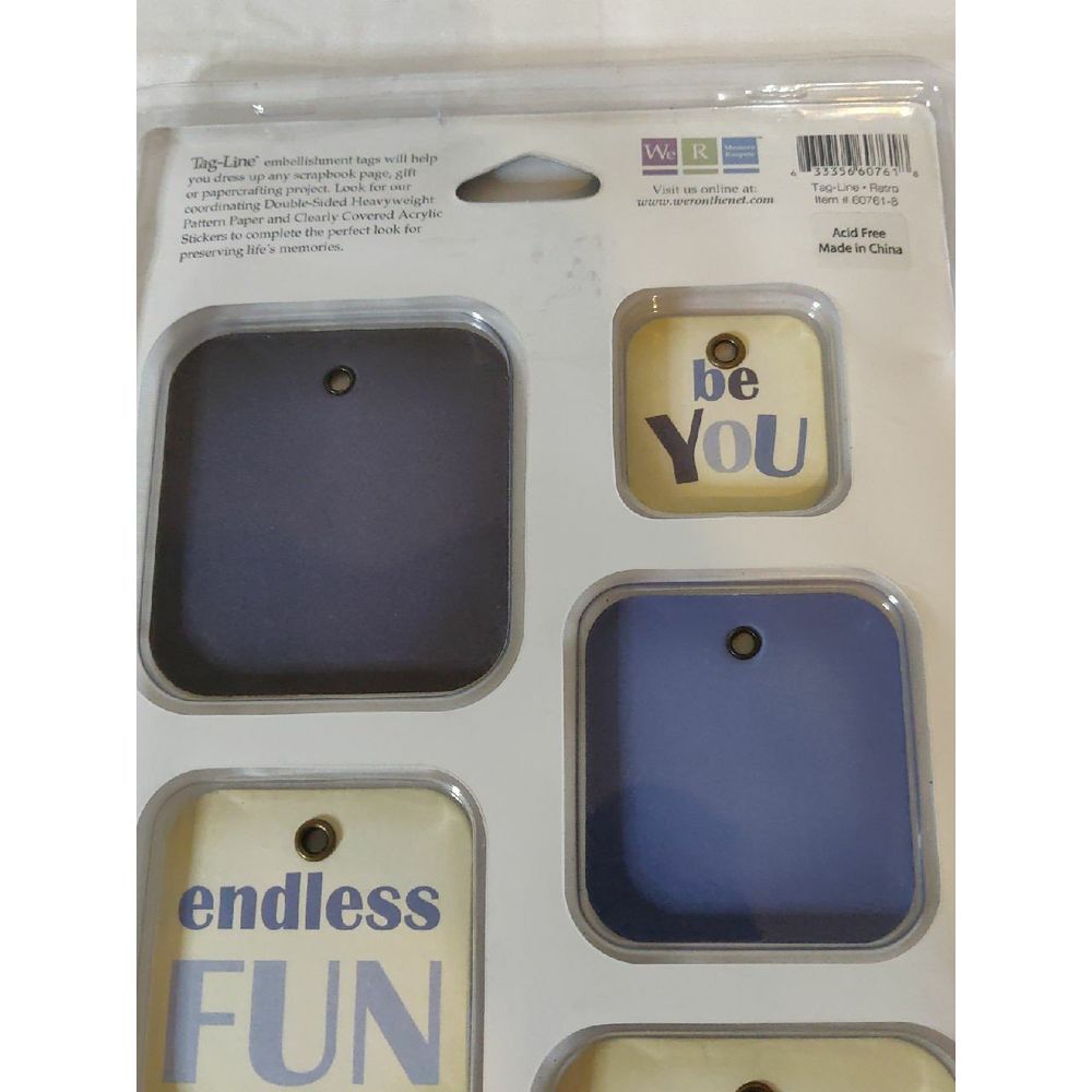 We R Memory Keepers Tag-Line Retro Pack - Picture 5 of 6